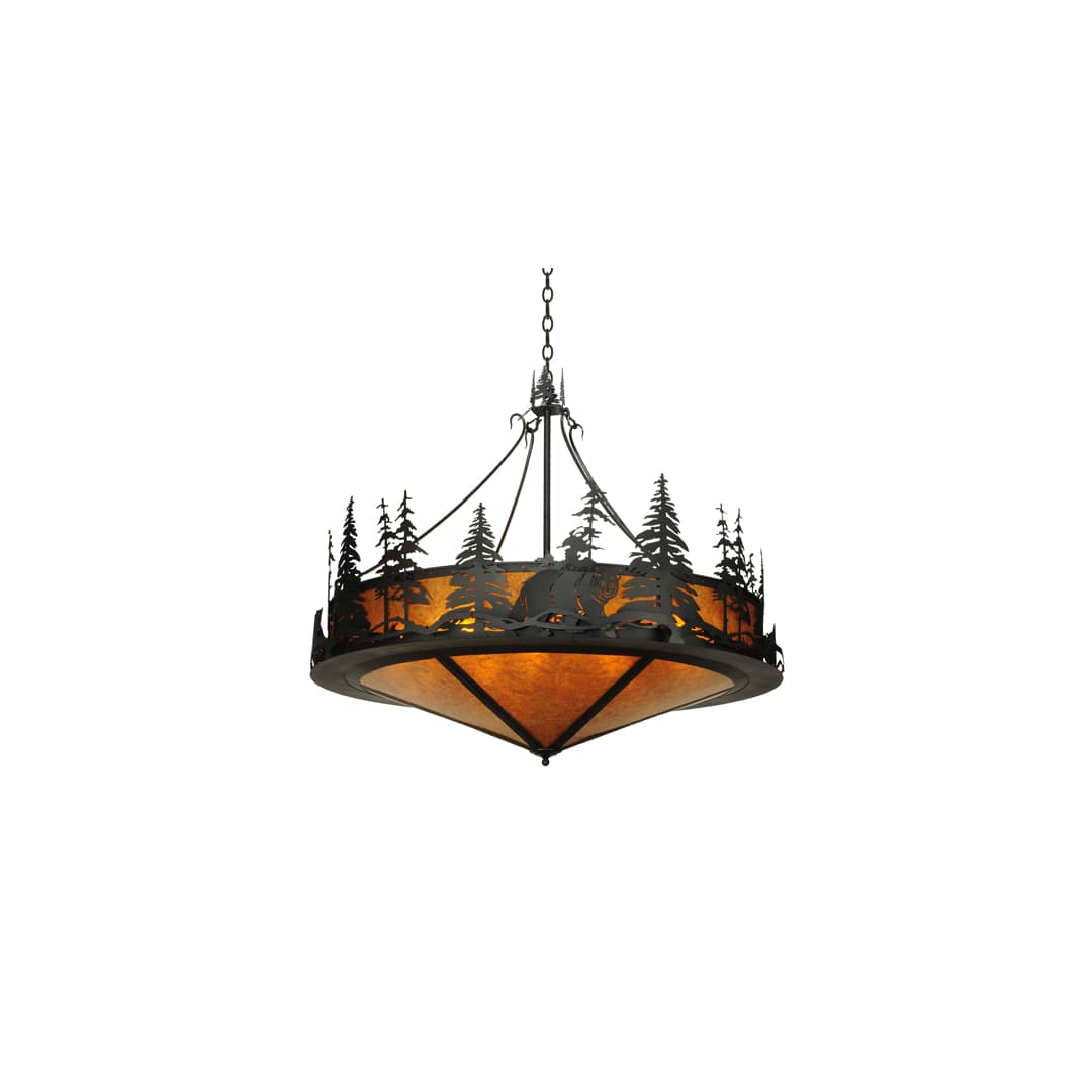 Bear at Durk 12 Light 58" Wide Pendant