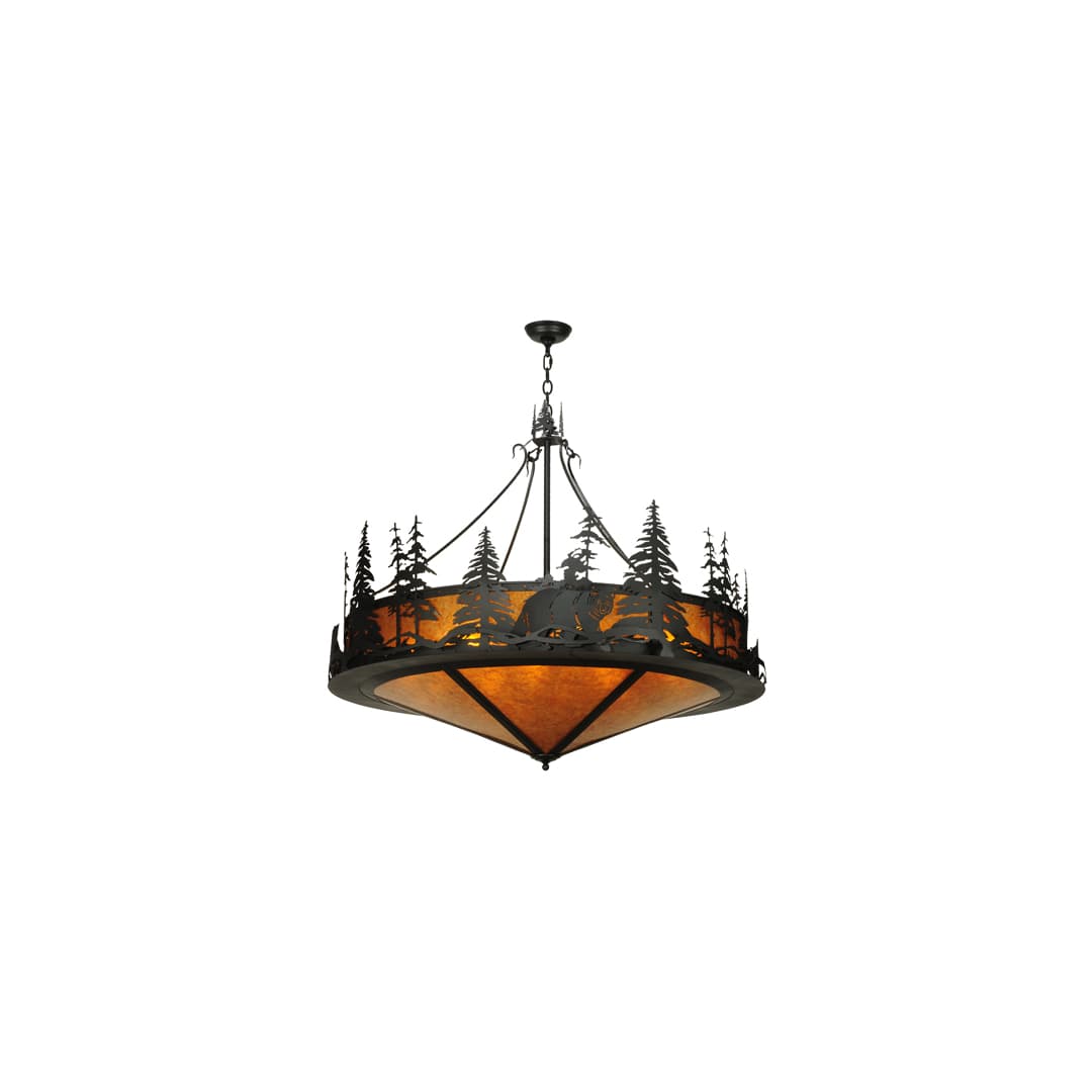 Bear at Durk 12 Light 58" Wide Pendant