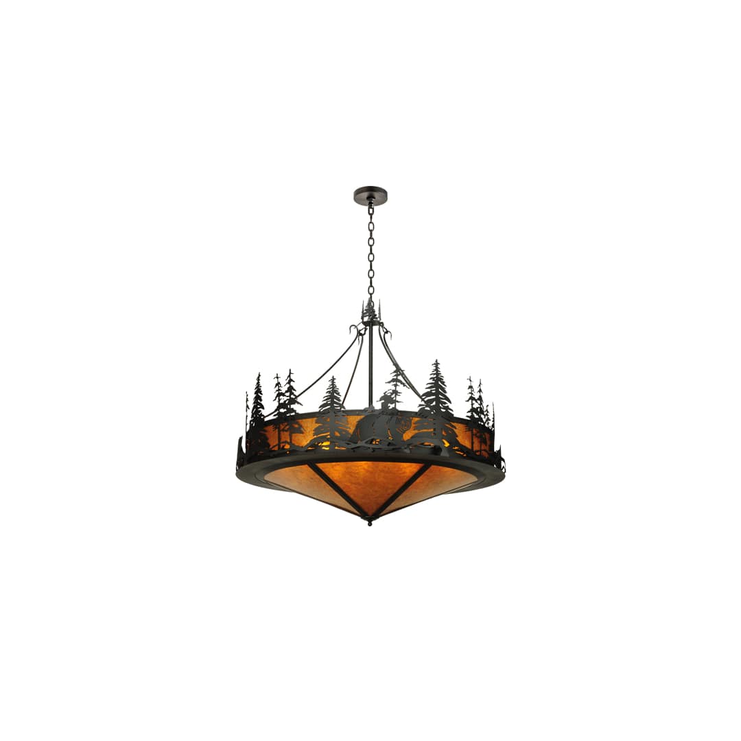 Bear at Durk 12 Light 58" Wide Pendant