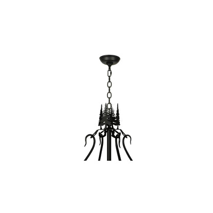 Bear at Durk 12 Light 58" Wide Pendant