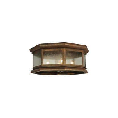 Manchester 4 Light 30" Wide Flush Mount Drum Ceiling Fixture