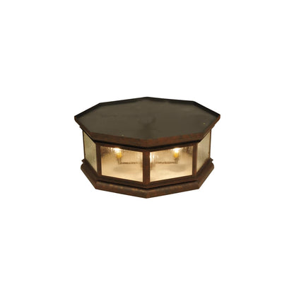 Manchester 4 Light 30" Wide Flush Mount Drum Ceiling Fixture