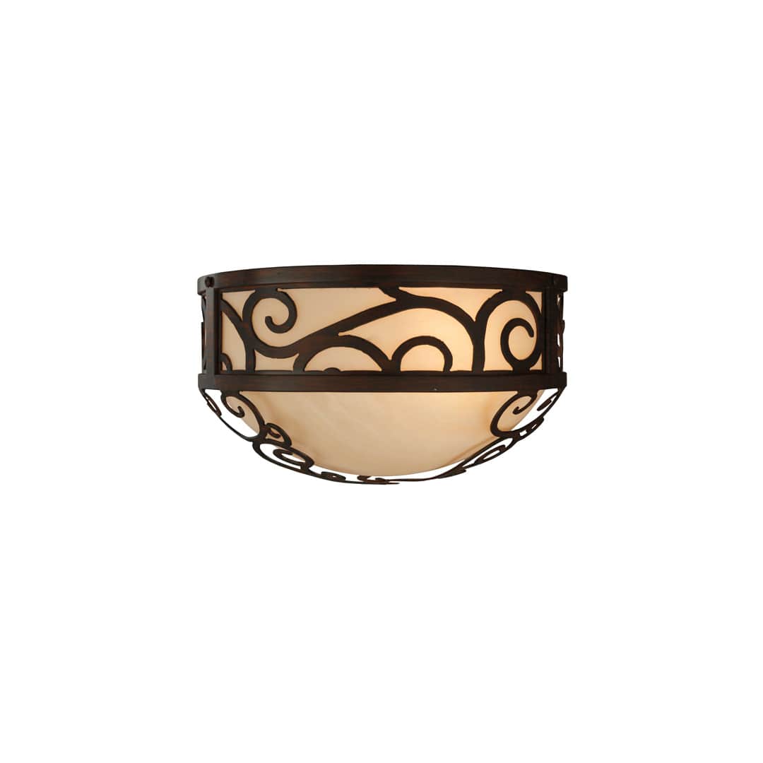 Lilliana 3 Light 12" Wide Flush Mount Bowl Ceiling Fixture