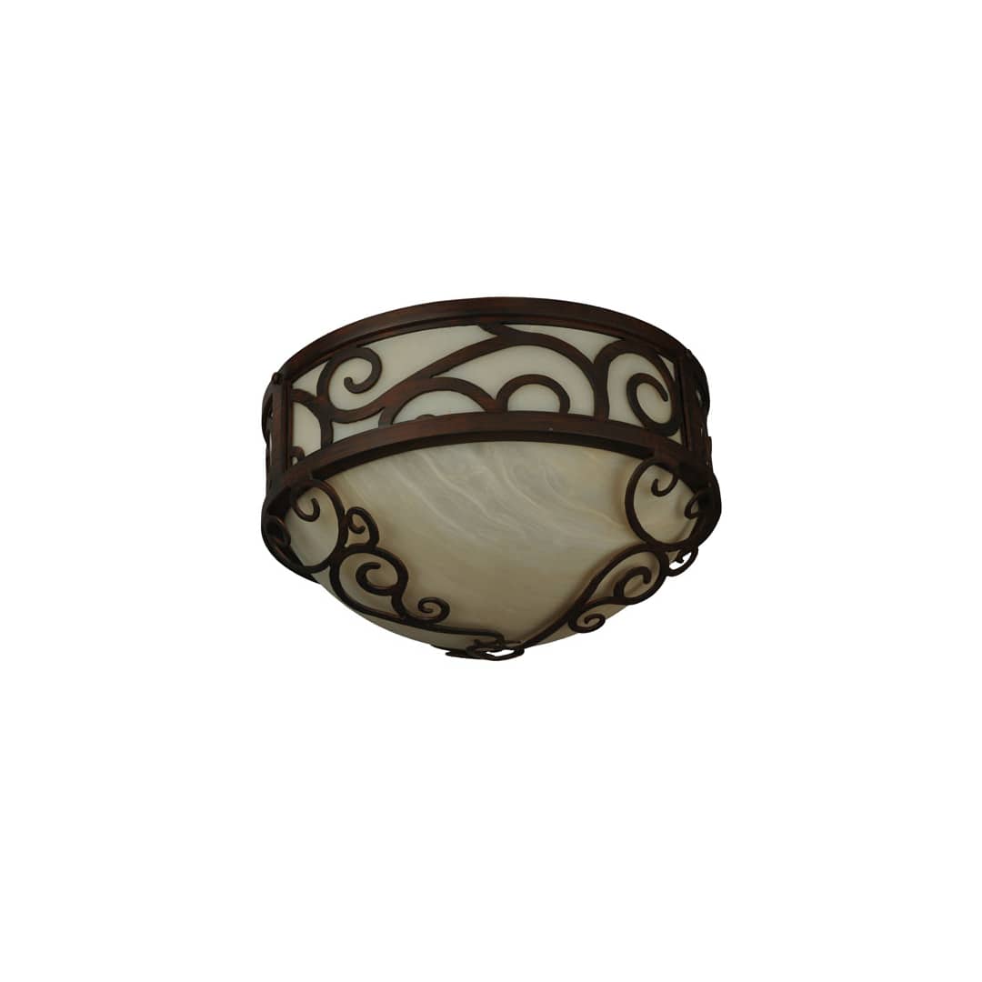 Lilliana 3 Light 12" Wide Flush Mount Bowl Ceiling Fixture