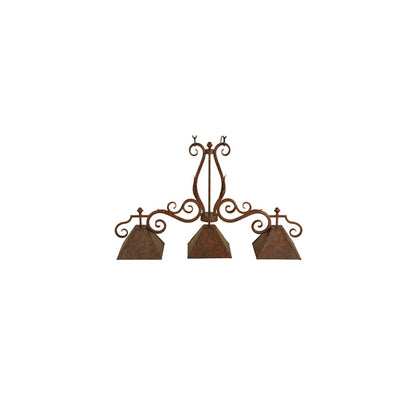 Pedra 3 Light 11" Wide Linear Pendant