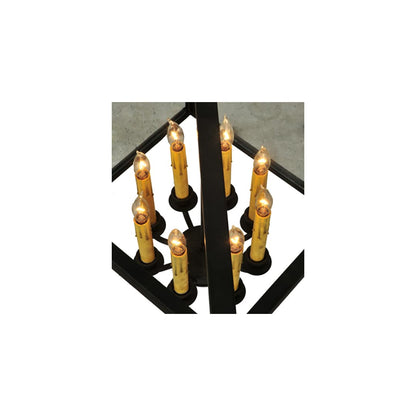 Kitzi 8 Light 51" Wide Taper Candle Pendant