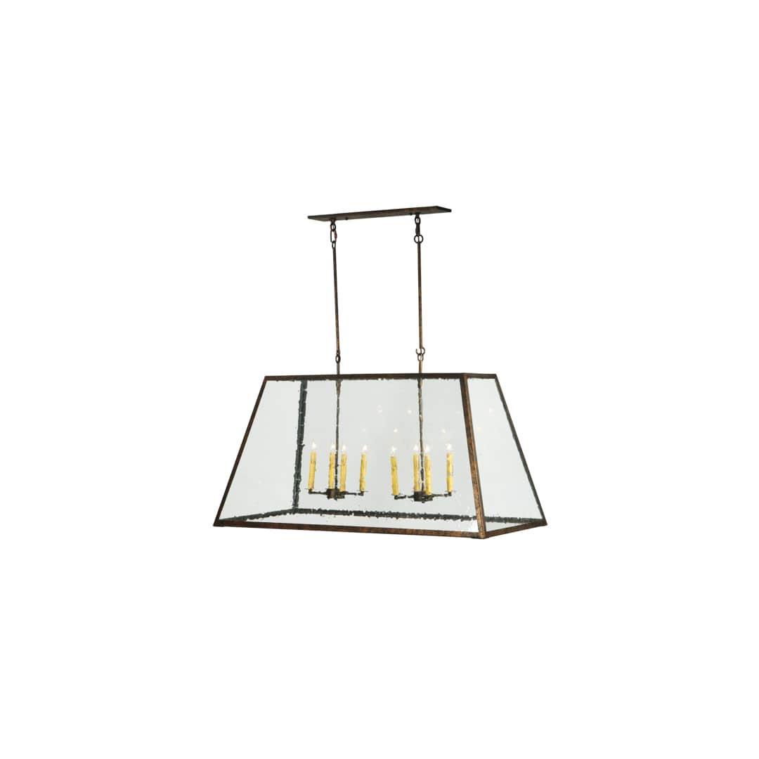 Ovation 8 Light 24" Wide Taper Candle Linear Pendant