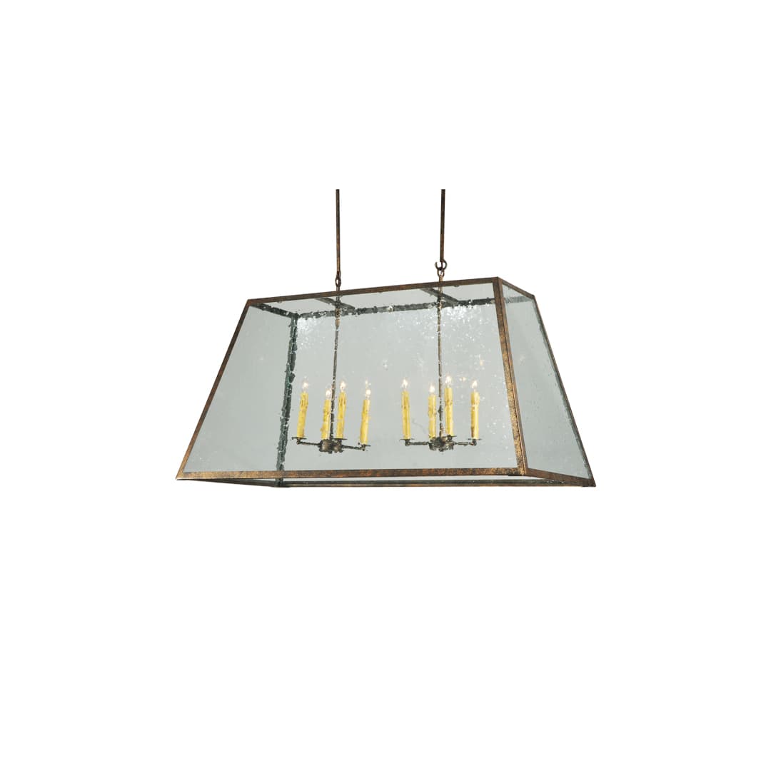 Ovation 8 Light 24" Wide Taper Candle Linear Pendant