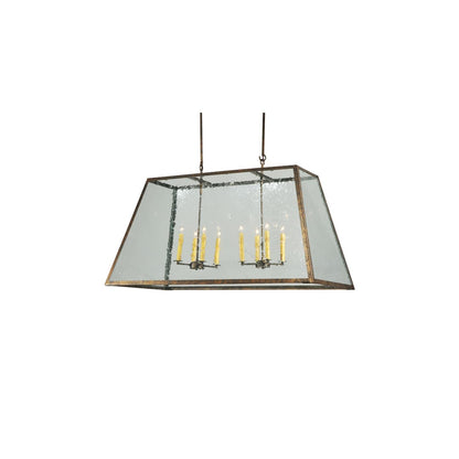 Ovation 8 Light 24" Wide Taper Candle Linear Pendant