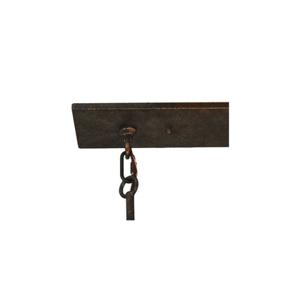 Ovation 8 Light 24" Wide Taper Candle Linear Pendant