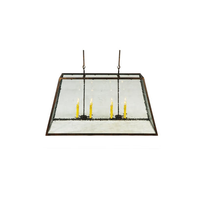 Ovation 8 Light 24" Wide Taper Candle Linear Pendant