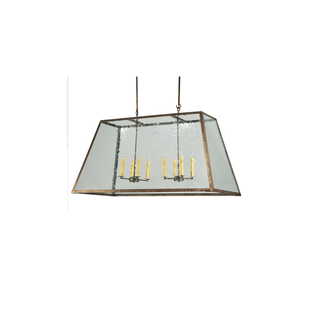 Ovation 8 Light 24" Wide Taper Candle Linear Pendant