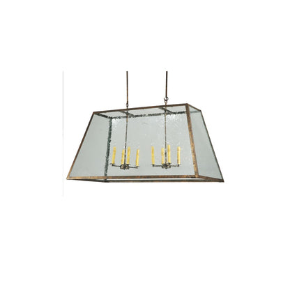 Ovation 8 Light 24" Wide Taper Candle Linear Pendant