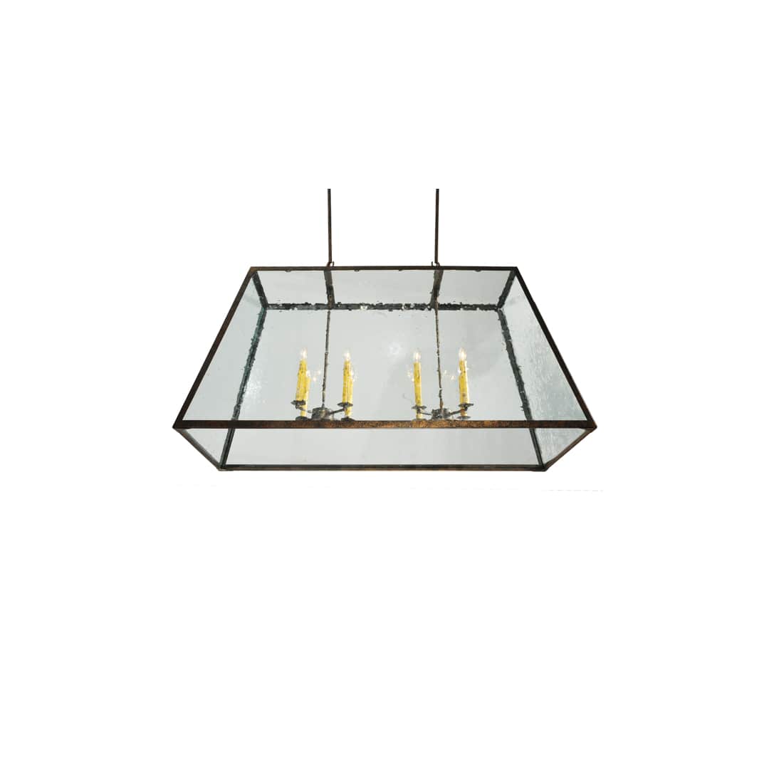 Ovation 8 Light 24" Wide Taper Candle Linear Pendant