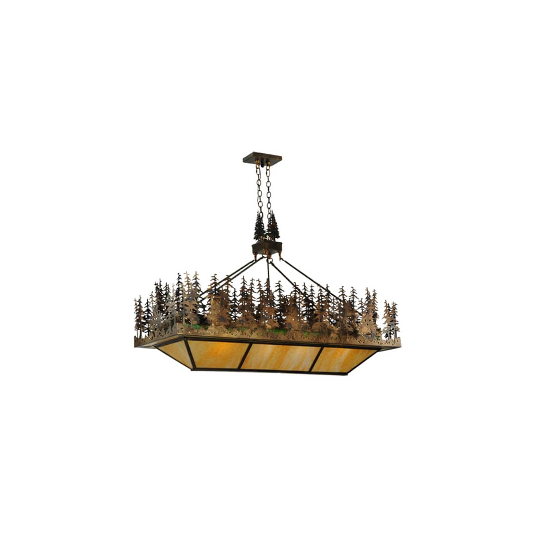 Pine Lake 8 Light 20" Wide Linear Pendant