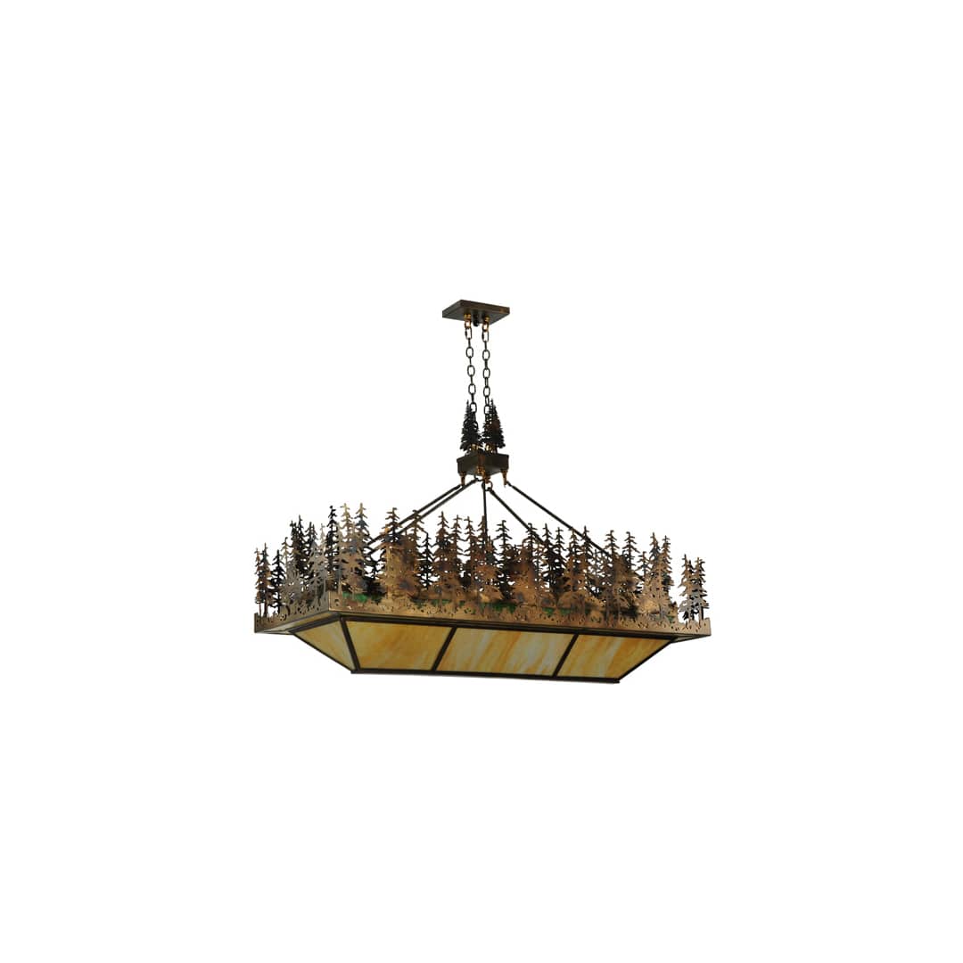 Pine Lake 8 Light 20" Wide Linear Pendant