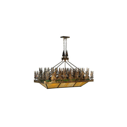 Pine Lake 8 Light 20" Wide Linear Pendant