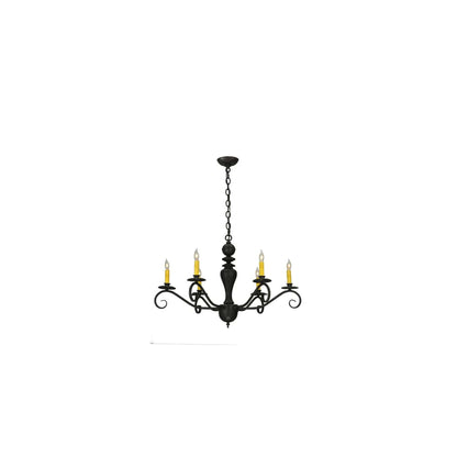 Emory 6 Light 33" Wide Taper Candle Style Chandelier