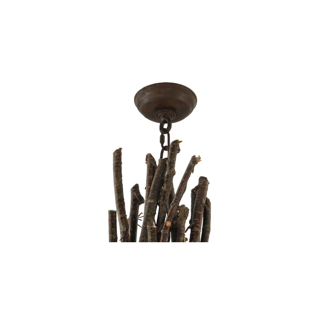 Twigs 10 Light 100" Wide Taper Candle Style Chandelier