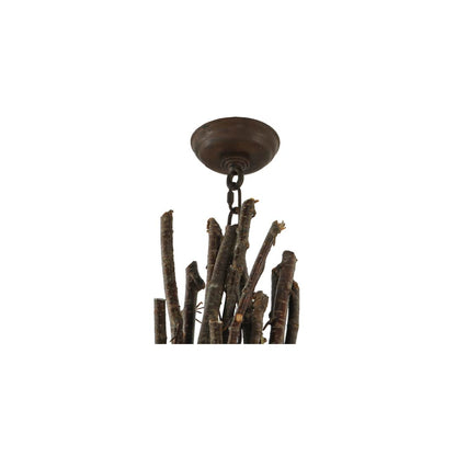 Twigs 10 Light 100" Wide Taper Candle Style Chandelier