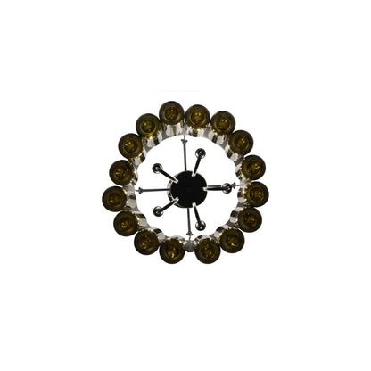 Tuscan Vineyard 5 Light 17" Wide Drum Chandelier