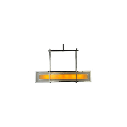 Quadrato 6 Light 13" Wide Linear Pendant