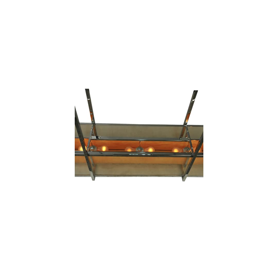 Quadrato 6 Light 13" Wide Linear Pendant