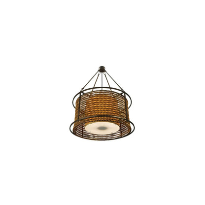 Maille 4 Light 24" Wide Suspension Pendant