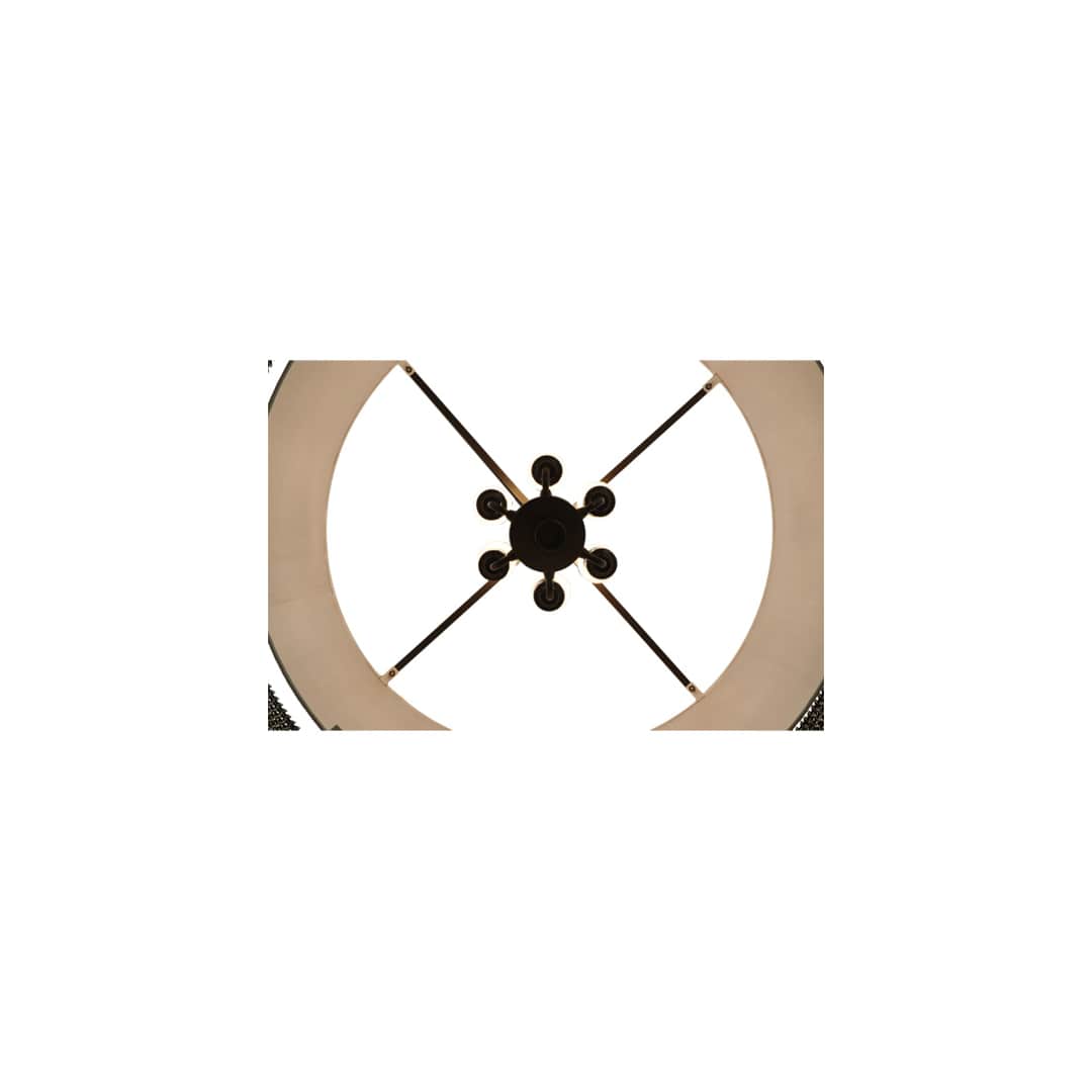 Maille 6 Light 47" Wide Suspension Pendant