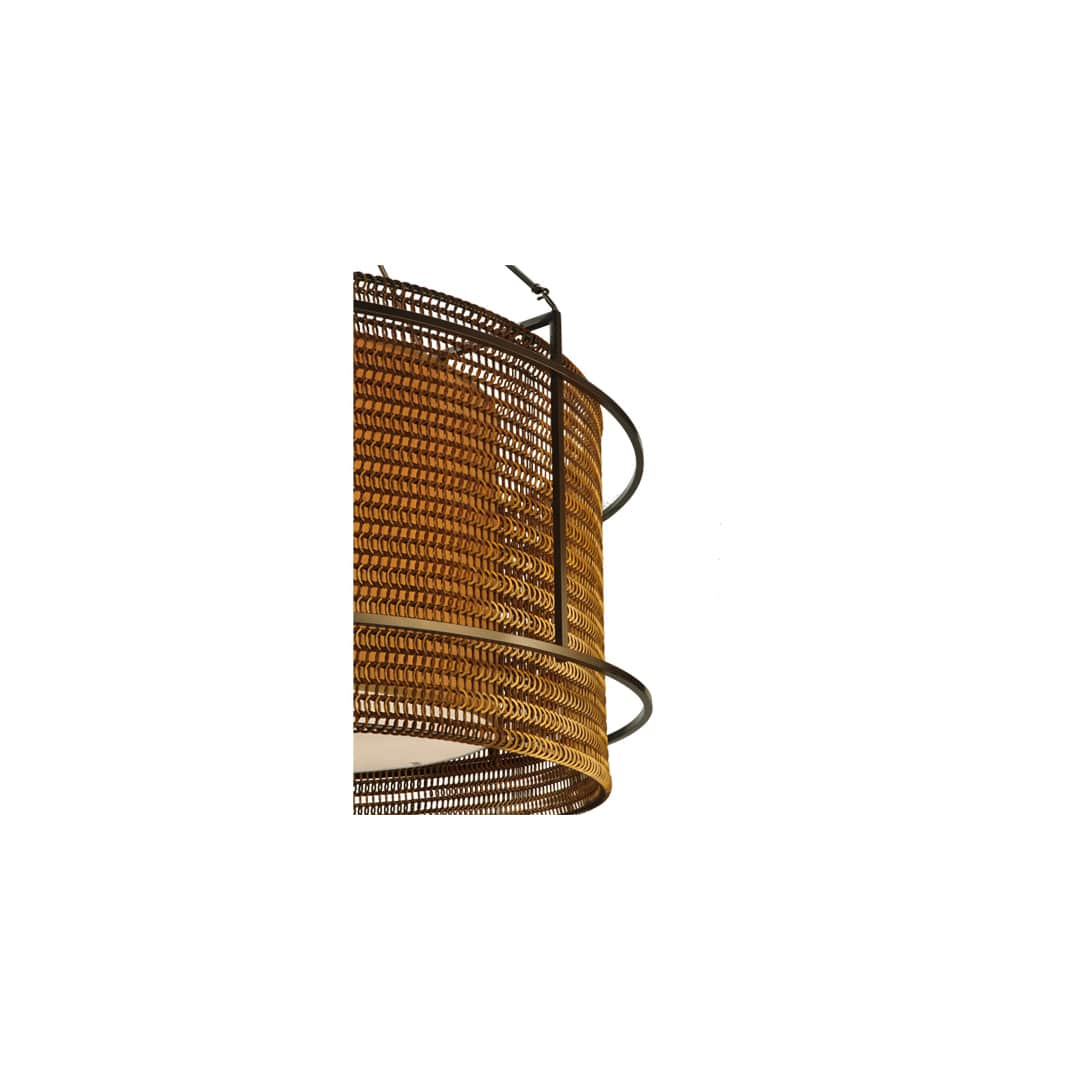 Maille 6 Light 47" Wide Suspension Pendant