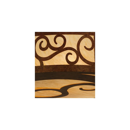 Dean 12 Light 60" Wide Flush Mount Drum Ceiling Fixture