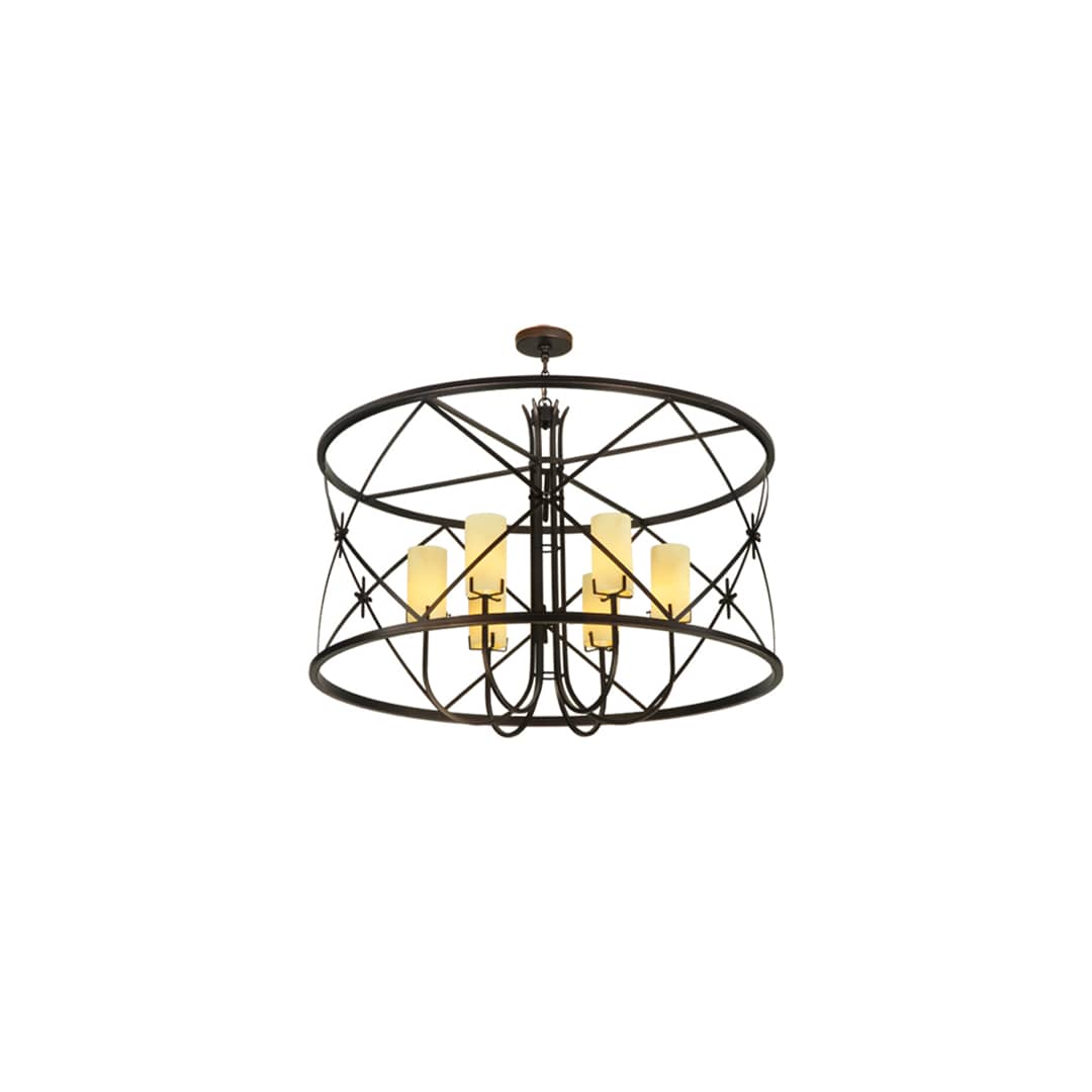 Penelope 6 Light 48" Wide Pillar Candle Pendant