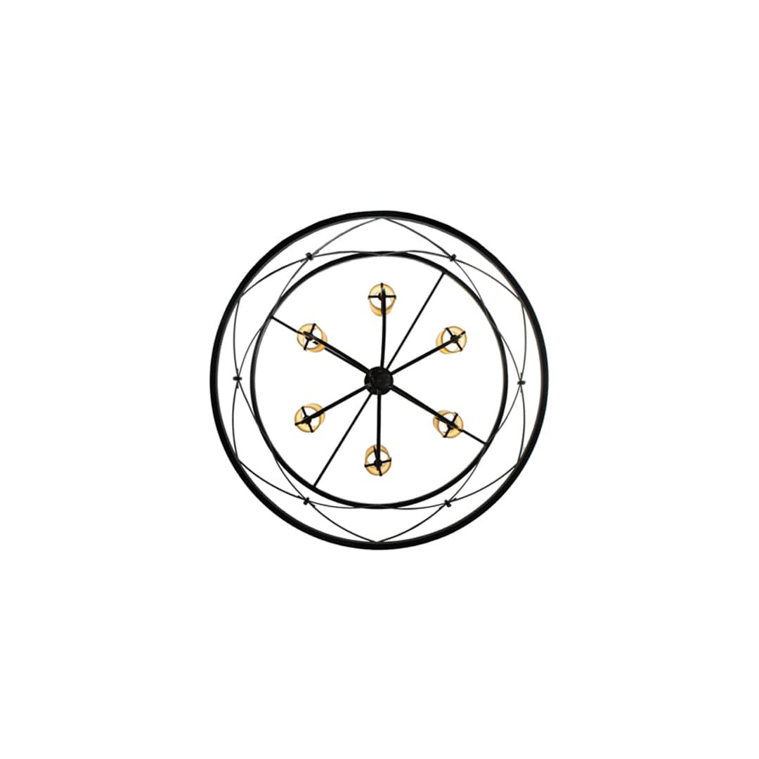 Penelope 6 Light 48" Wide Pillar Candle Pendant