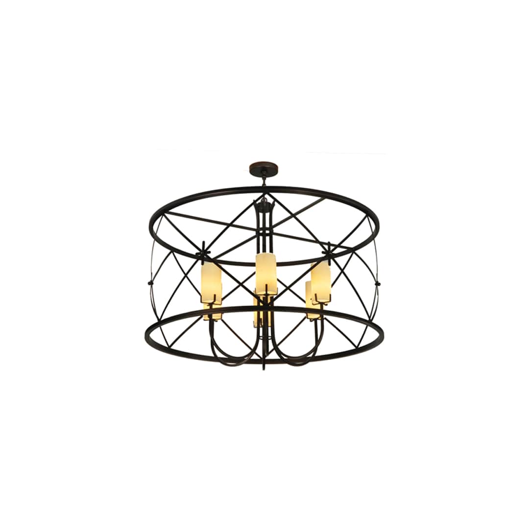 Penelope 6 Light 48" Wide Pillar Candle Pendant