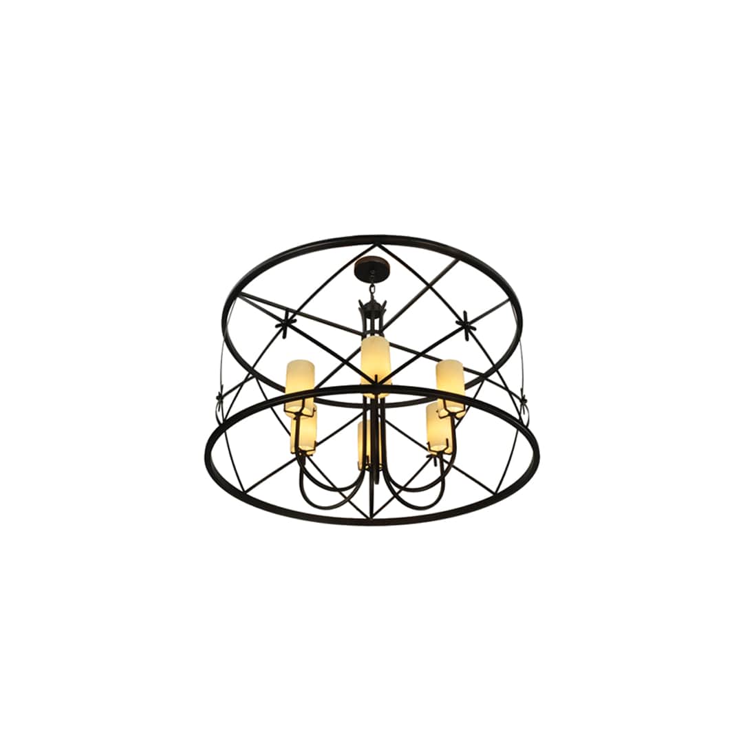 Penelope 6 Light 48" Wide Pillar Candle Pendant