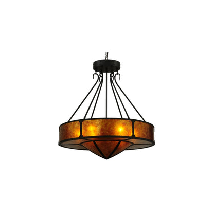 Timber 6 Light 32" Wide Pendant