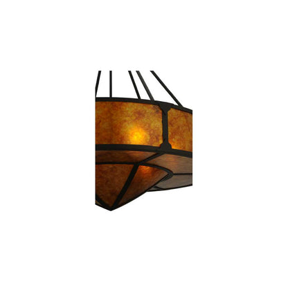 Timber 6 Light 32" Wide Pendant
