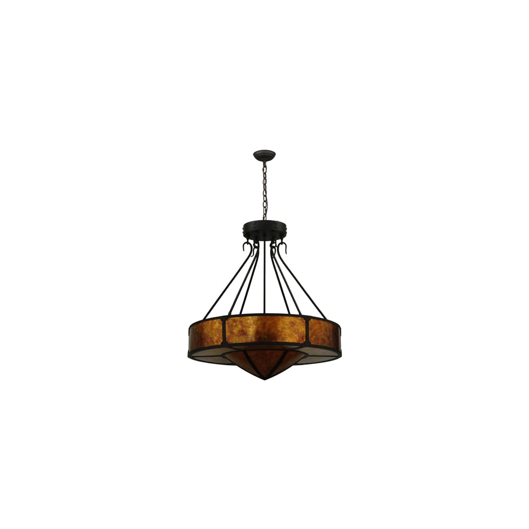 Timber 6 Light 32" Wide Pendant