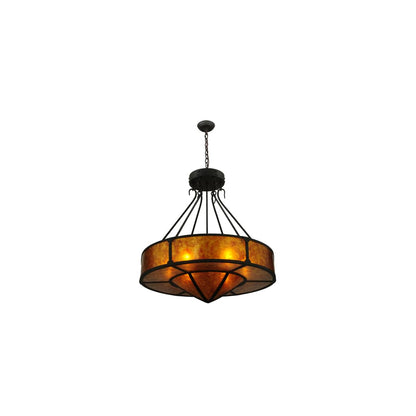 Timber 6 Light 32" Wide Pendant