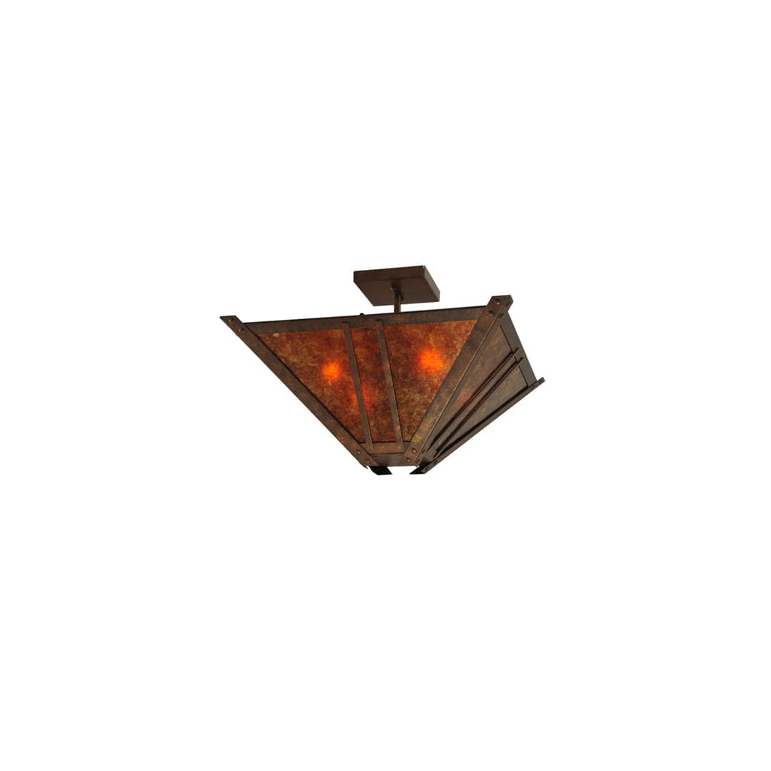 Arta 4 Light 31" Wide Semi-Flush Ceiling Fixture
