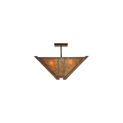 Arta 4 Light 31" Wide Semi-Flush Ceiling Fixture