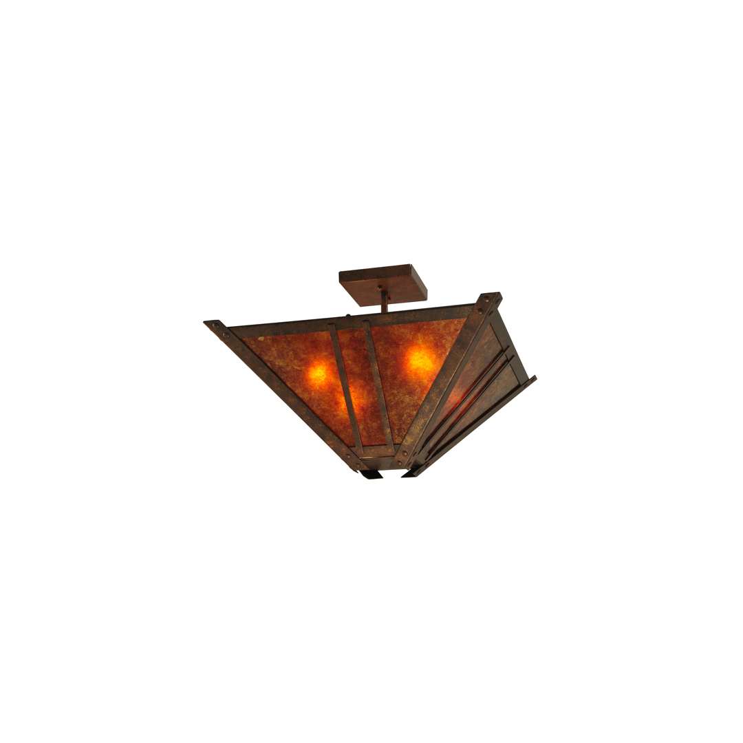 Arta 4 Light 31" Wide Semi-Flush Ceiling Fixture