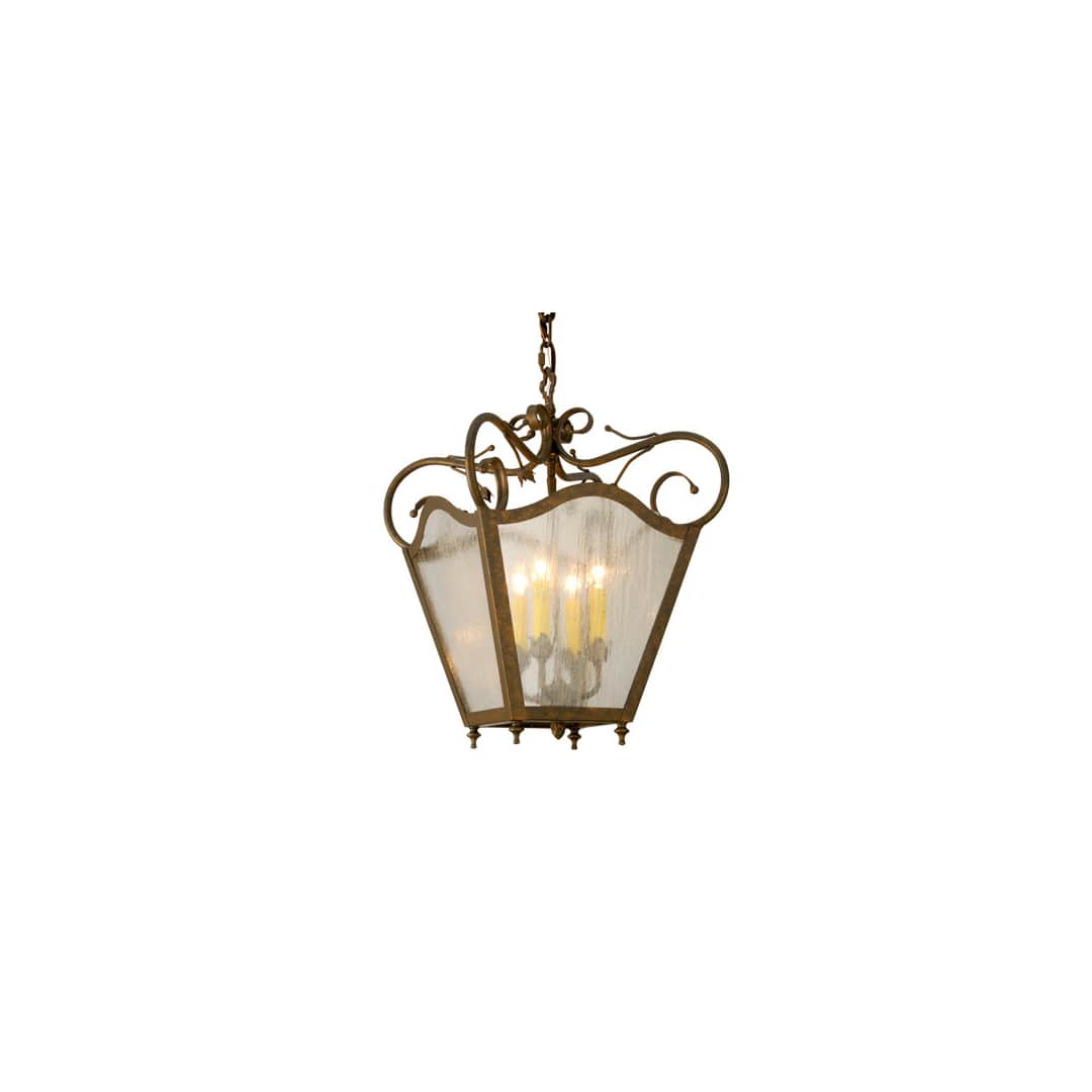 Terena 4 Light 22" Wide Taper Candle Pendant