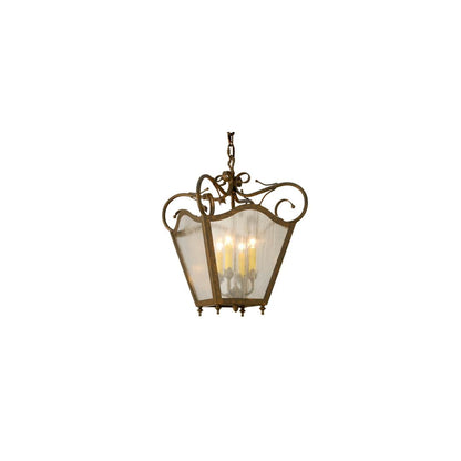 Terena 4 Light 22" Wide Taper Candle Pendant