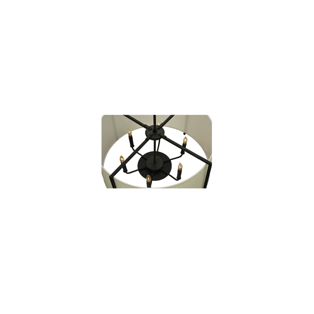 Cilindro Lucy 6 Light 27" Wide Pendant