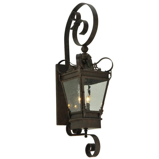 12" W Verona Lantern Wall Sconce