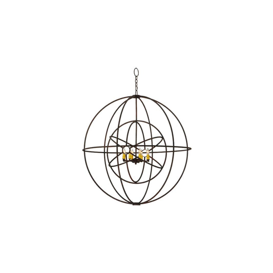 Atom Enerjisi 8 Light 43" Wide Taper Candle Pendant