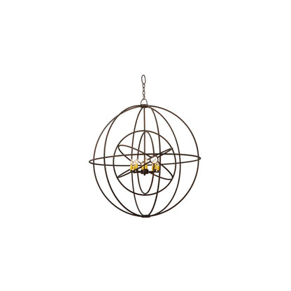 Atom Enerjisi 8 Light 43" Wide Taper Candle Pendant