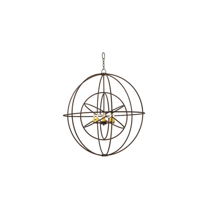 Atom Enerjisi 8 Light 43" Wide Taper Candle Pendant