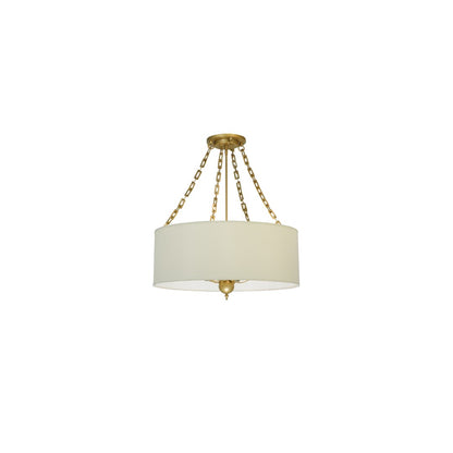 Cilindro Eggshell 6 Light 28" Wide Suspension Pendant